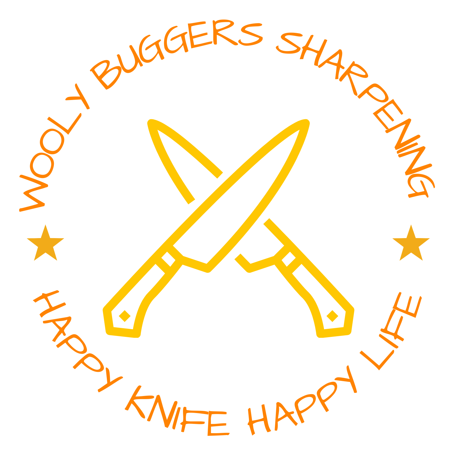 Wooly Buggers Sharpening Logo